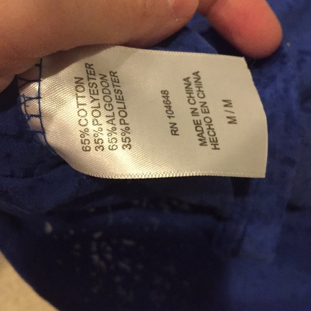 Grand Valley State University blue T-shirt size M - Picture 5 of 6